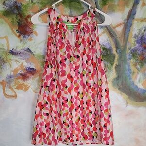 Pappagallo Multicolor Geometric Blouse